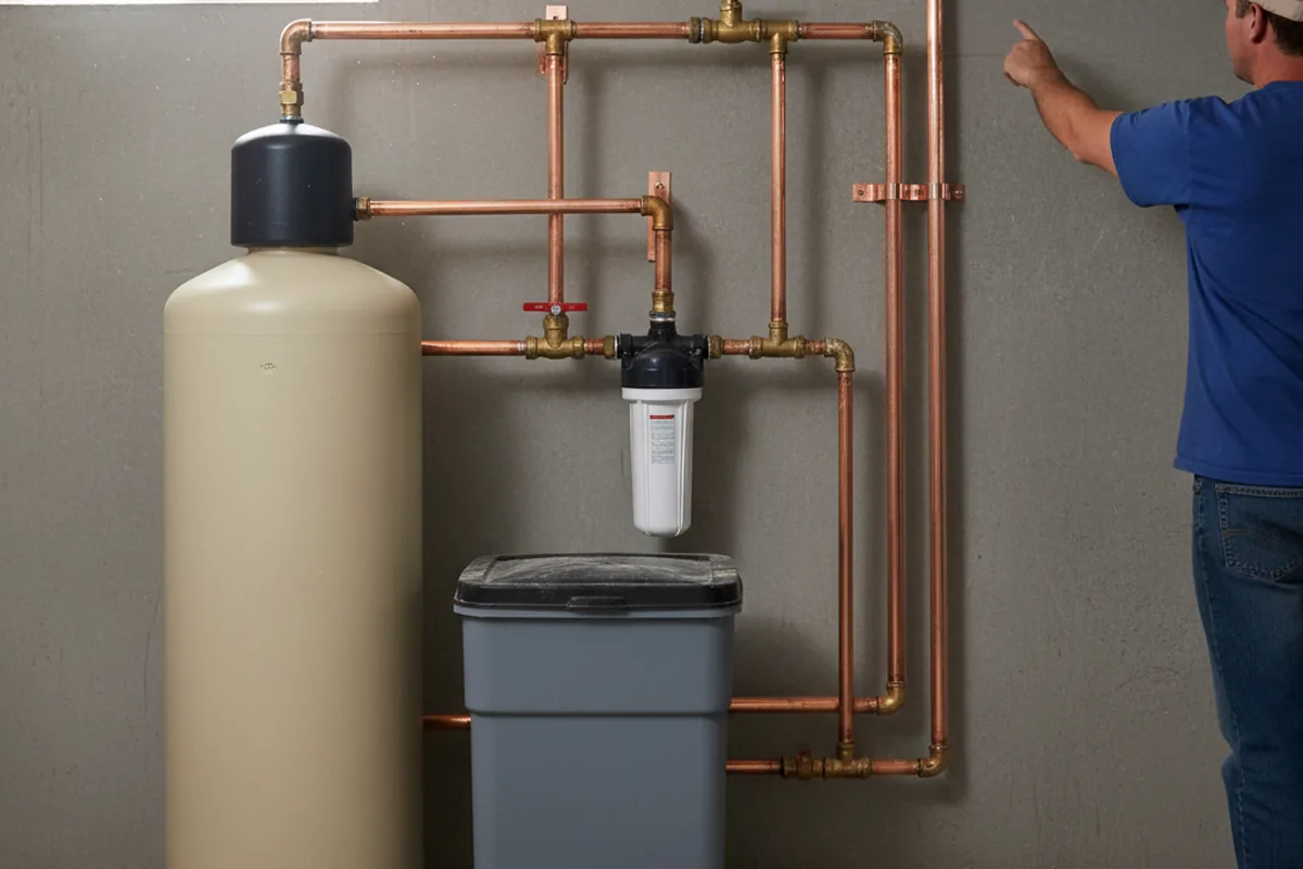Whole-house water treatment system installed in Cooksville